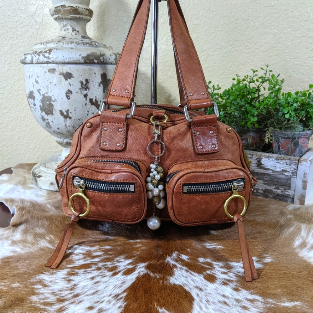Vintage Chloe Betty Satchel Tote Bag